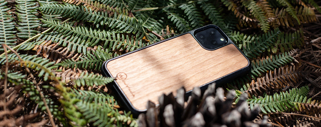 coque iPhone 11 en bois