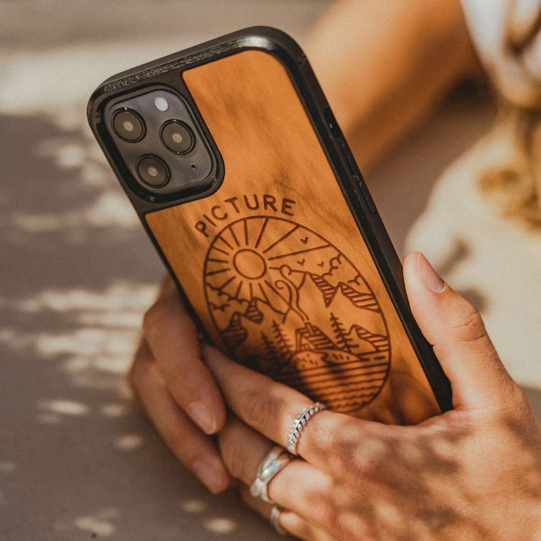 Coque iPhone en bois PICTURE Daydream