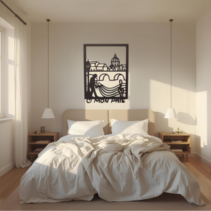 Tableau mural en bois - 