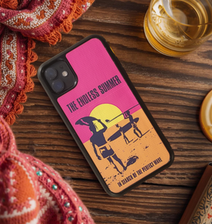 Coque en bois naturel Premium THE ENDLESS SUMMER - Protection iPhone MagSafe