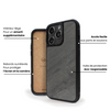 Coque iPhone en pierre BLACK BEAN