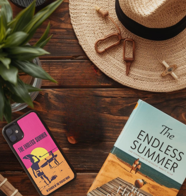 Coque en bois naturel Premium THE ENDLESS SUMMER - Protection iPhone MagSafe