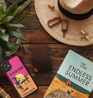 Coque en bois naturel Premium THE ENDLESS SUMMER - Protection iPhone MagSafe