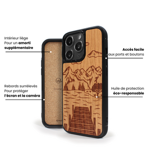 Coque iPhone en bois ANNECY