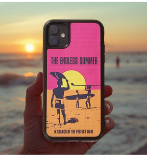 Coque en bois naturel Premium THE ENDLESS SUMMER - Protection iPhone MagSafe