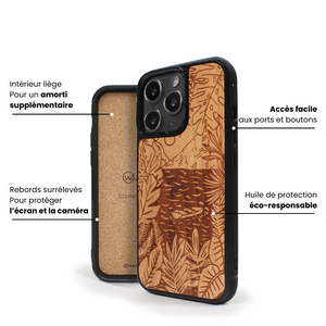 Coque iPhone en bois RIVER