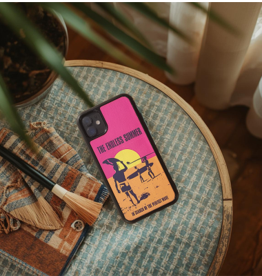 Coque en bois naturel Premium THE ENDLESS SUMMER - Protection iPhone MagSafe