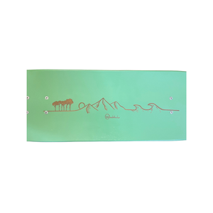 Banc Skate Bois Mint GROMMET Line Art Enfant - Pieds Ailerons Acier Premium Made in France