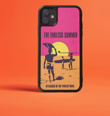 Coque en bois naturel Premium THE ENDLESS SUMMER - Protection iPhone MagSafe