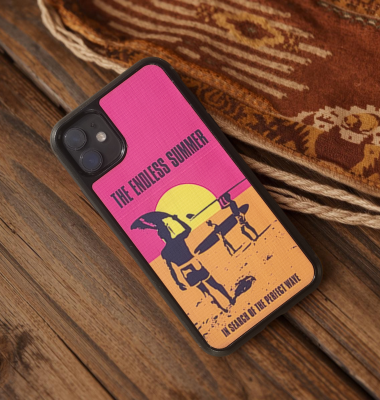 Coque en bois naturel Premium THE ENDLESS SUMMER - Protection iPhone MagSafe