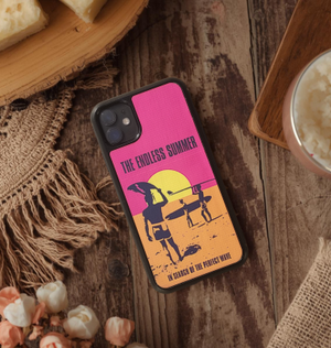 Coque en bois naturel Premium THE ENDLESS SUMMER - Protection iPhone MagSafe