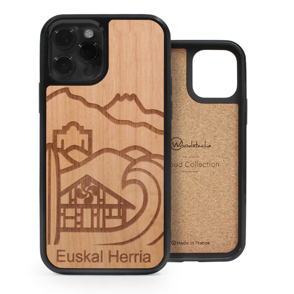 Coque iPhone en bois Euskal Herria