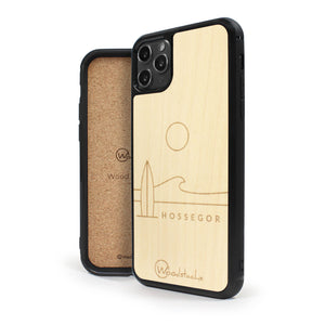 Coque iPhone en bois HOSSEGOR