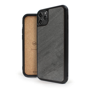 Coque iPhone en pierre BLACK BEAN