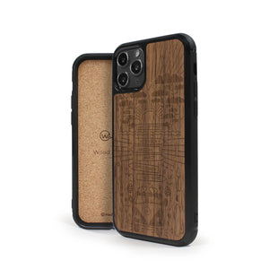 Coque iPhone en bois STORY II