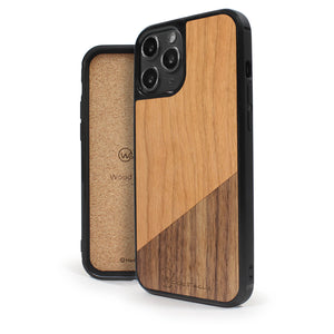 Coque iPhone en bois DUAL