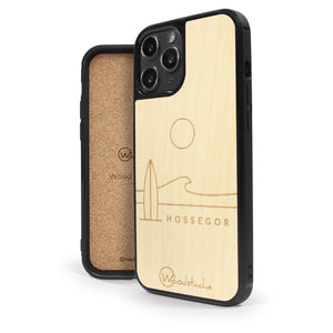 Coque iPhone en bois HOSSEGOR