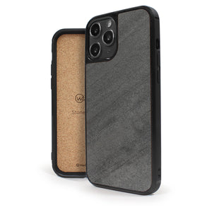 Coque iPhone en pierre BLACK BEAN