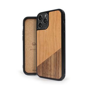 Coque iPhone en bois DUAL