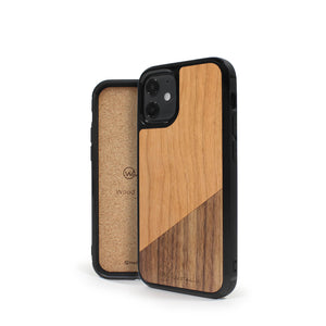 Coque iPhone en bois DUAL