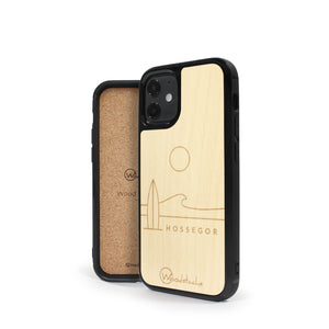 Coque iPhone en bois HOSSEGOR