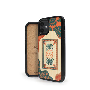 Coque iPhone en bois TROPICOLOR