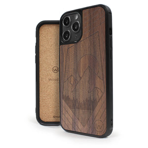 Coque iPhone en bois Explore