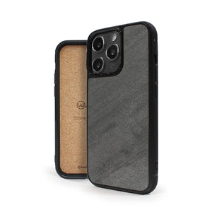 Coque iPhone en pierre BLACK BEAN