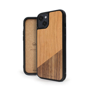 Coque iPhone en bois DUAL