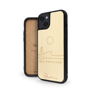 Coque iPhone en bois HOSSEGOR
