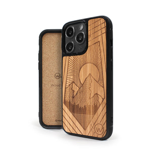 Coque iPhone en bois Explore