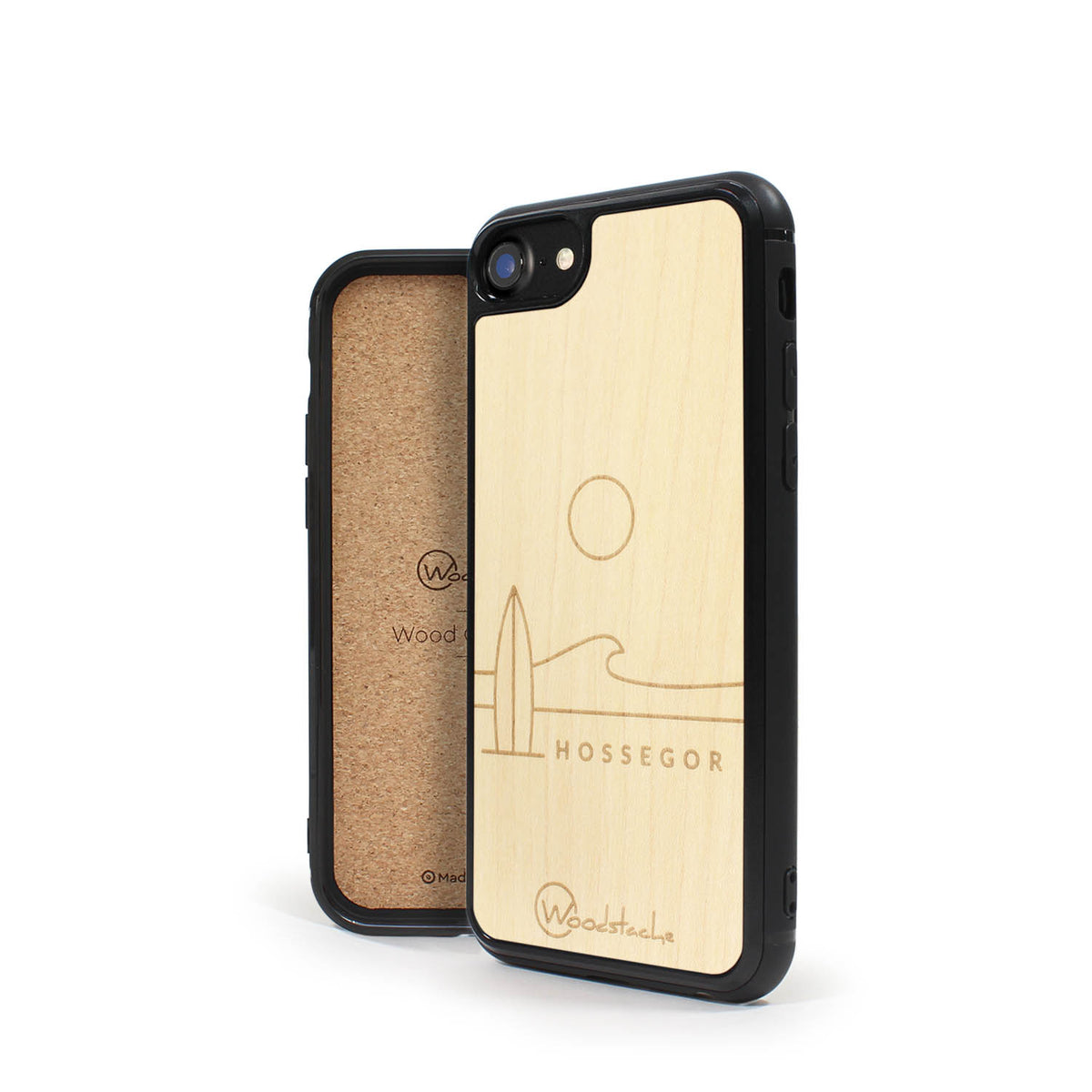 Coque IPhone XS Max En Bois Véritable - Motif Lilo & Stitch - Protection 360° - Neuf