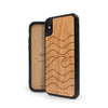 Coque iPhone en bois VAGUE