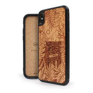 Coque iPhone en bois RIVER