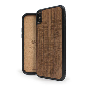 Coque iPhone en bois STORY II