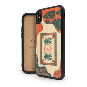 Coque iPhone en bois TROPICOLOR