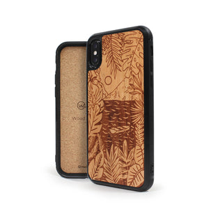 Coque iPhone en bois RIVER