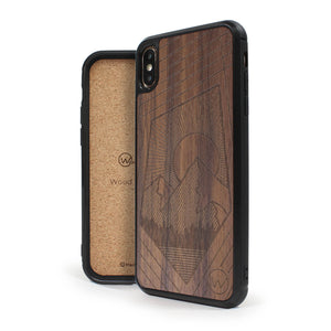 Coque iPhone en bois Explore