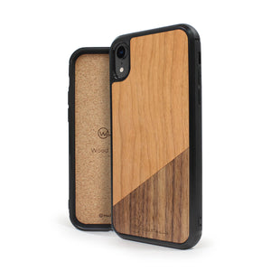 Coque iPhone en bois DUAL
