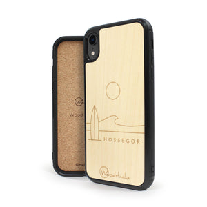 Coque iPhone en bois HOSSEGOR