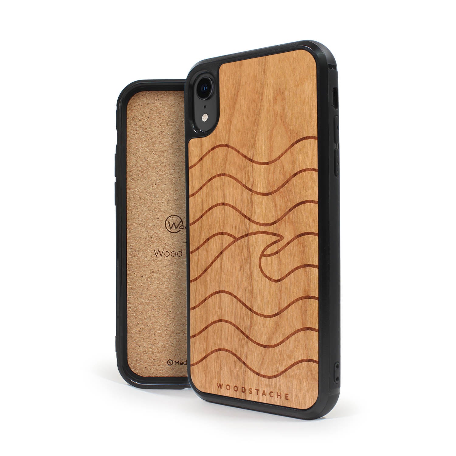 Coque iPhone en bois VAGUE