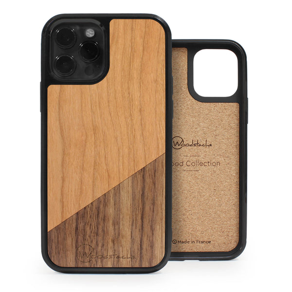 Coque iPhone en bois DUAL