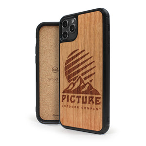 Coque iPhone en bois PICTURE NOUTIMA
