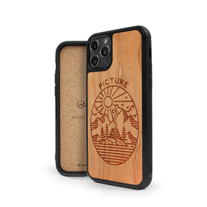 Coque iPhone en bois PICTURE DAYDREAM