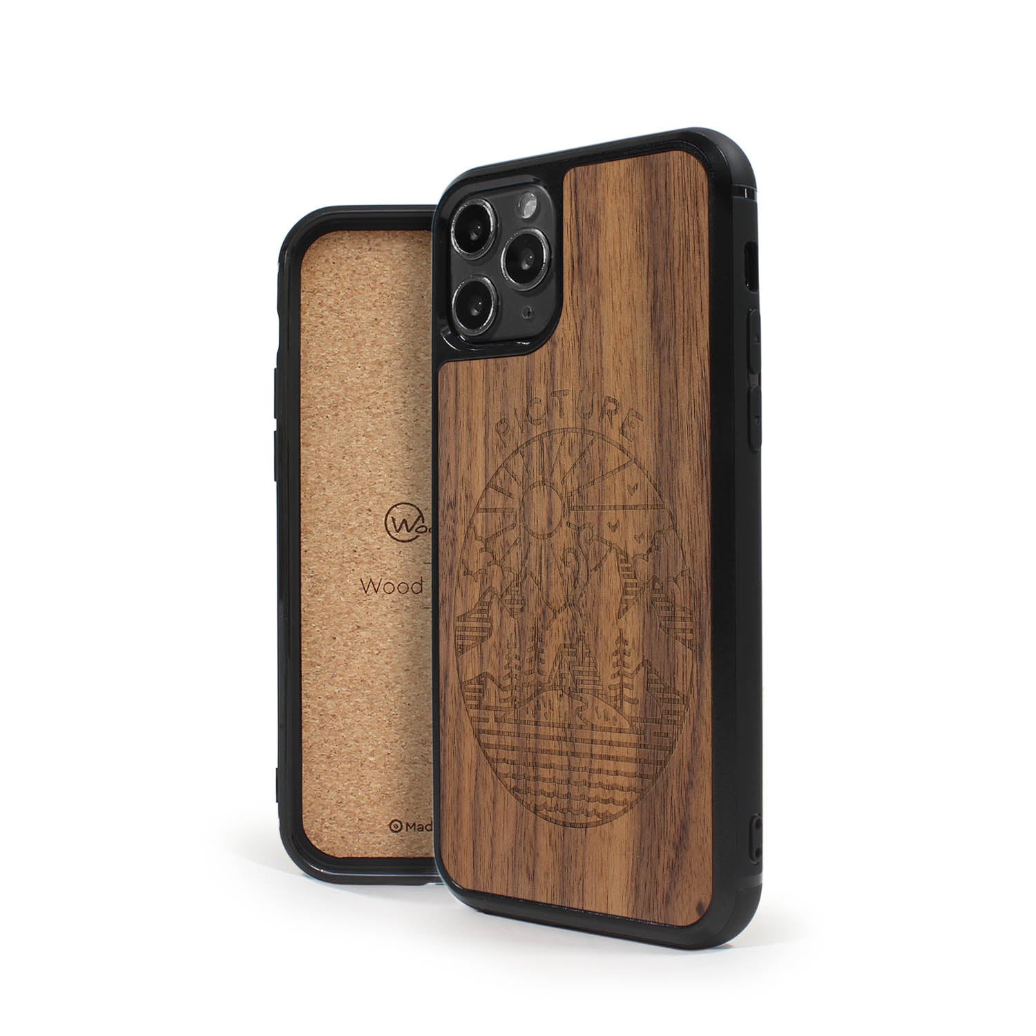Coque iPhone en bois PICTURE DAYDREAM