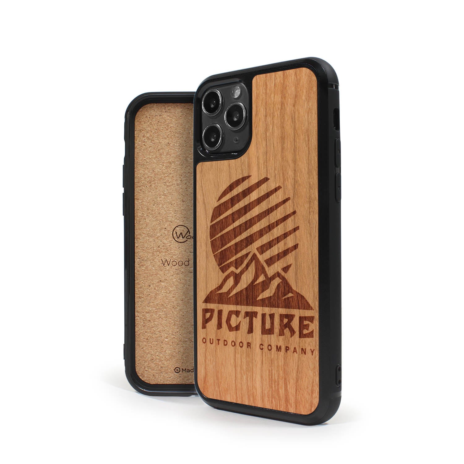 Coque iPhone en bois PICTURE NOUTIMA