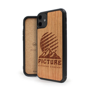 Coque iPhone en bois PICTURE NOUTIMA