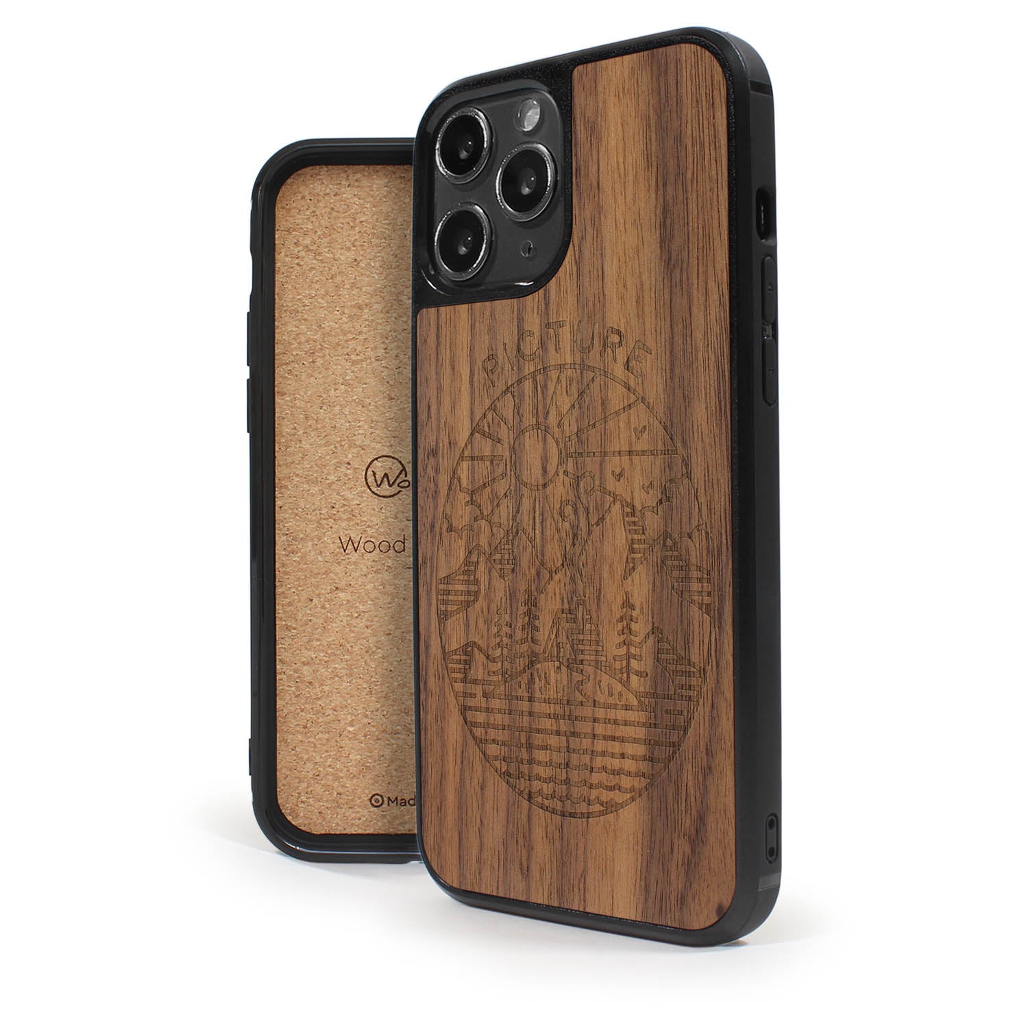 Coque iPhone en bois PICTURE DAYDREAM