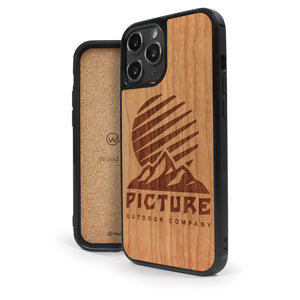 Coque iPhone en bois PICTURE NOUTIMA