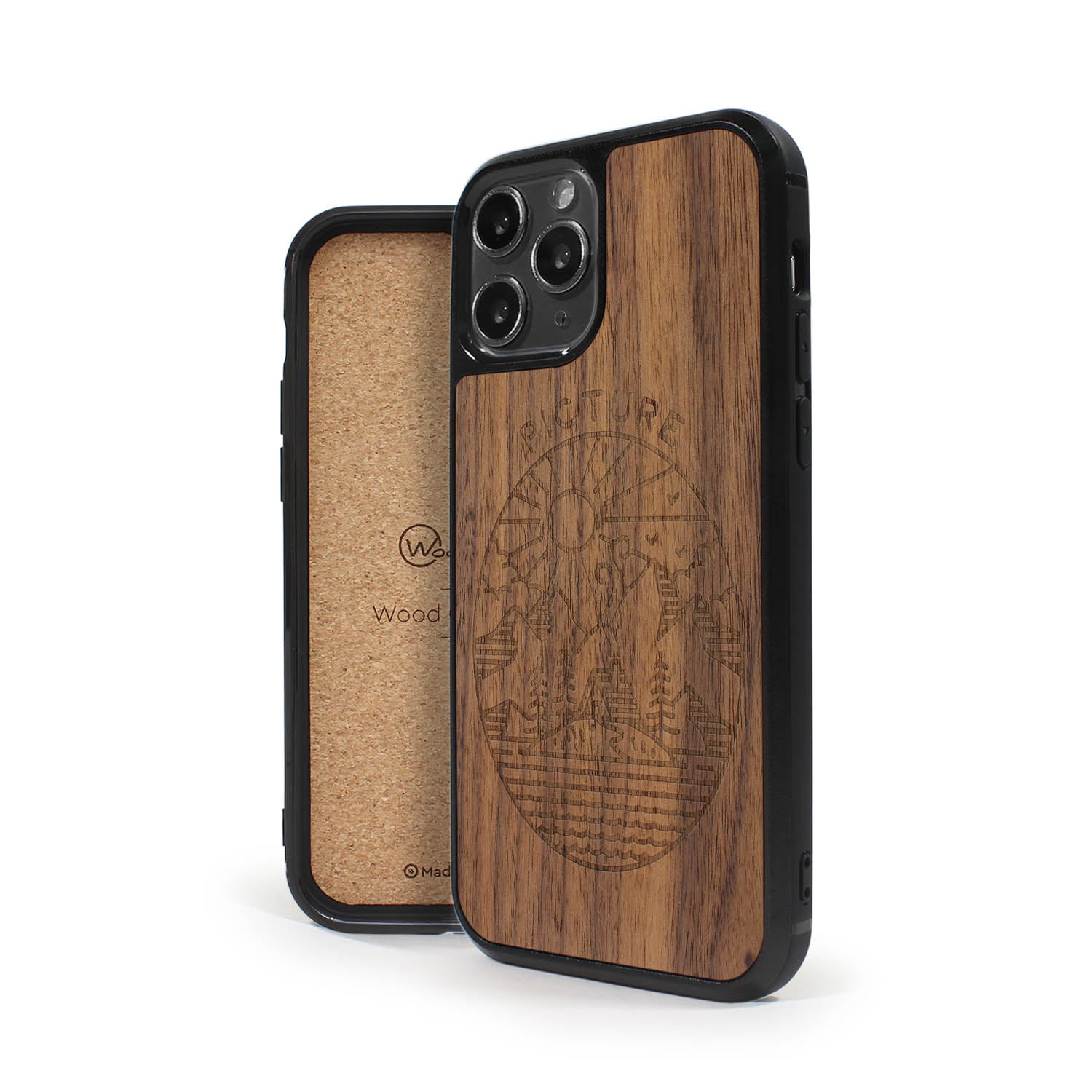 Coque iPhone en bois PICTURE DAYDREAM